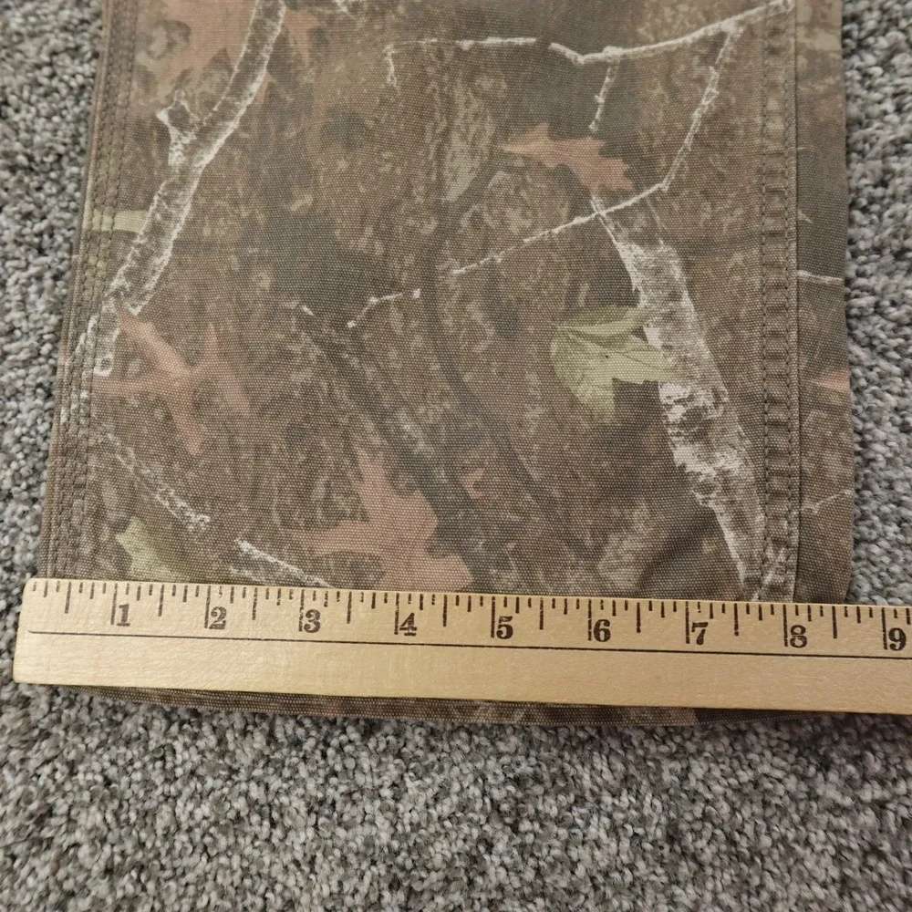 Aeropostale Jeans Mens M 34X30 Brown Green Camo Canvas Carpenter Hunting Outdoor